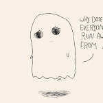 cute little ghost 