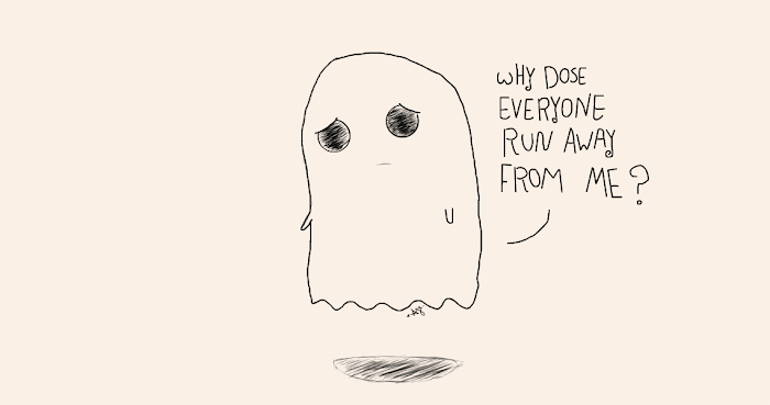 cute little ghost 