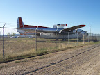 An airplane at the Museum of Flight in Greybull Wyoming