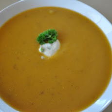 Pumpkin & Sweet Potato Soup