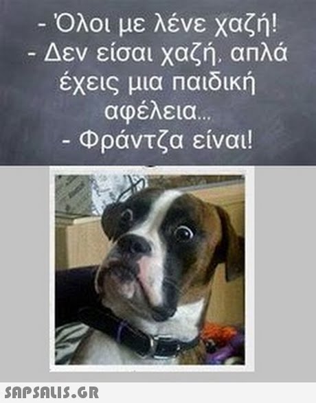 Όλοι με λένε χαζή! Δεν είσαι χαζή, απλά έχεις μια Παιδική αφέλεια. Φράντζα είναι!