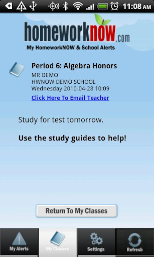 【免費生活App】My HomeworkNOW & School Alerts-APP點子