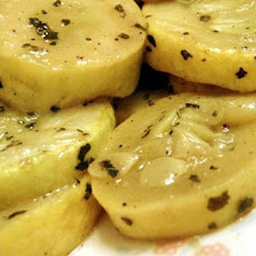 Yellow Squash With Basil