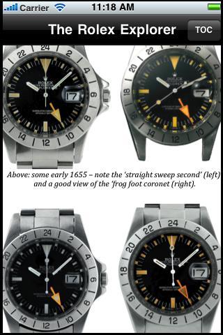 Rolex Explorer Encyclopedia