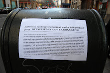 Jeff Boss: New 9/11 Truth Candidate for Prez and Senate