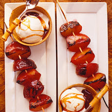 Grilled Plum Kabobs