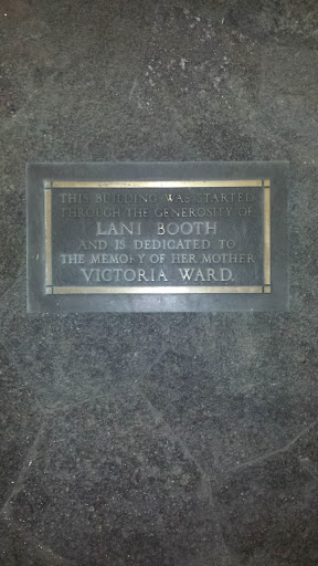 Victoria Ward Memorial Plaque