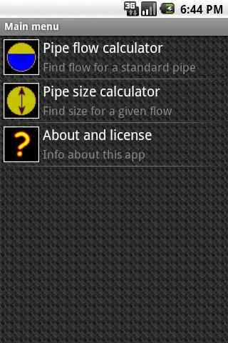 Drainage Calculator