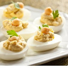 Chickpea Deviled Eggs