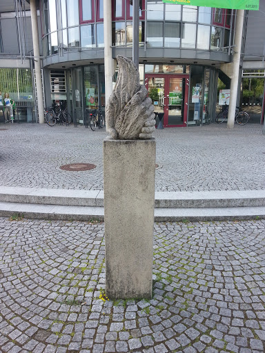 Statue vor dem Rathaus 