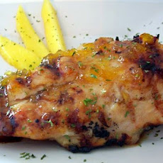 Grilled Chicken With Mango Habanero Glaze