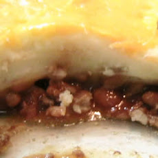 Cheesy Beef and Bean Bake