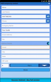 How to mod Temporary Contacts patch 1.0 apk for android