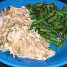 My Lightened Veggie Version of Poppy Seed Chicken