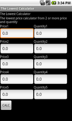 LowestCalc