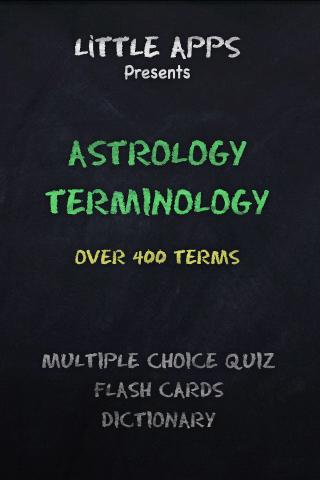 400 ASTROLOGY TERMs QUIZ