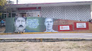 Mural Andrés Montes Cruz Y Julio F. Rebolledo