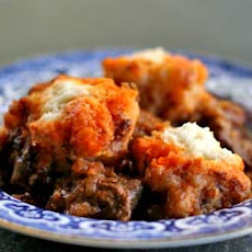 Beef Goulash with Dumplings