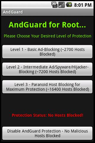 AndGuard Pro w Iptables