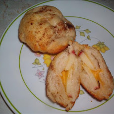 Easy Apple Cheddar Biscuit/Dumpling