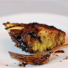 Slow Cooker Nutella Swirl Chocolate Chip Pound Cake