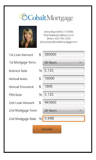 【免費財經App】Jenny Boyce's Mortgage Calcula-APP點子