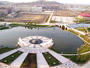 安徽工程大学雕塑喷泉