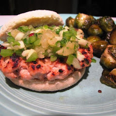 Jamaican Jerk Turkey Burgers With Tropical Fruit Salsa