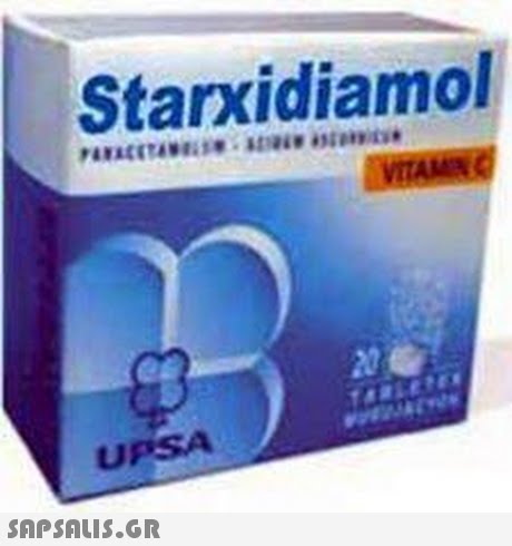 Starxidiamol 20 UPSA 
