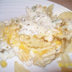 Retro Chicken & Chips Casserole