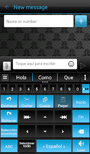 How to install THEME AI TYPE  BLACK BLUE 1.0 apk for pc