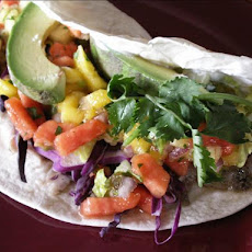 Jamaican-Me-Nuts! Mahi-Mahi Tacos With Tropical Fruit Salsa