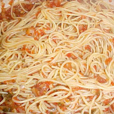 Mostaccioli Marinara With Basil