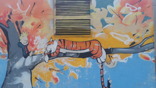Tiger Image Mural