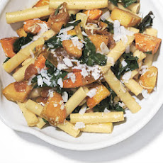 Ziti with Skillet-Roasted Root Vegetables