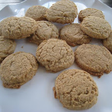 Peanut Butter Oat Bran Cookies