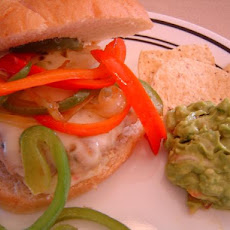 Chicken Fajita Burgers