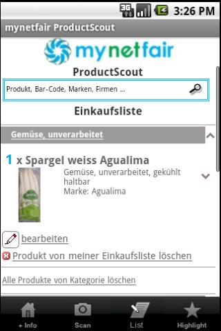 mynetfair ProductScout