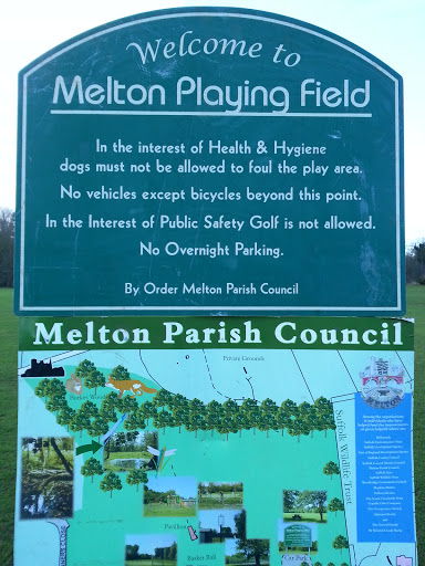 Melton Playing Field Welcome 