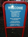 Welcome Sign Lincoln Park Playground