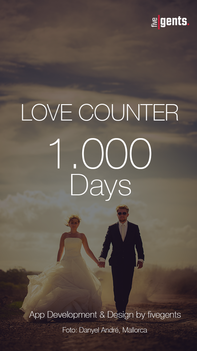 Android application 1000 Days - Love Counter screenshort