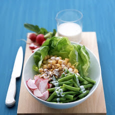 Chickpea Salad with Buttermilk Dressing