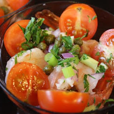 Cat Cora's Greek Shrimp and Caper Salad