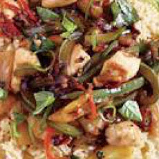 Thai-Style Chicken with Basil and Pineapple