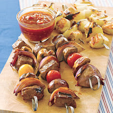Chicken and Onion Kebabs