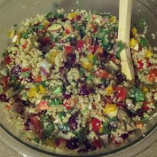 Cranberry and Cilantro Quinoa Salad