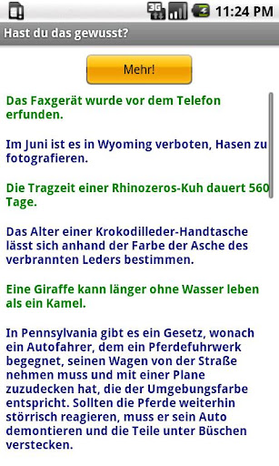 Hast du das gewusst Ad-Free