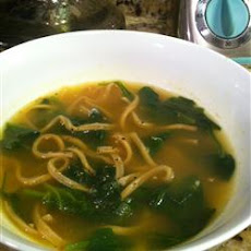 Garlic Spinach Soup