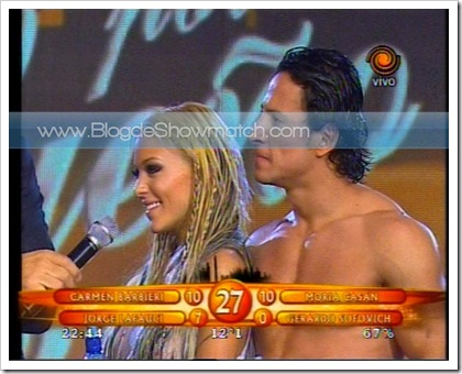 Evangelina Anderson bailando en Videoclips