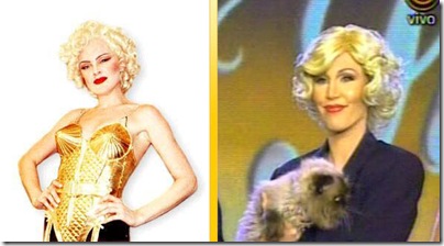 Celina Rucci como Madonna